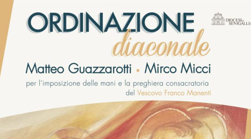 ordinazione diaconale mirco micci e matteo guazzarotti